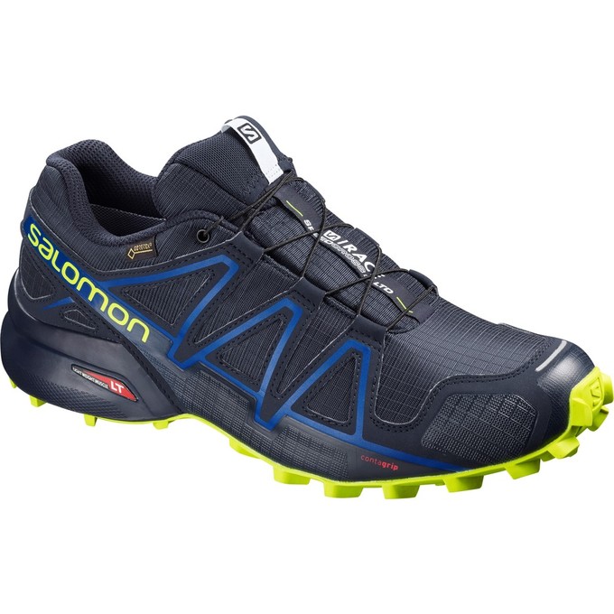 SALOMON SPEEDCROSS 4 GTX® S/RACE LTD Philippines - Women's Trail Running Shoes - Navy | 361708-TBF